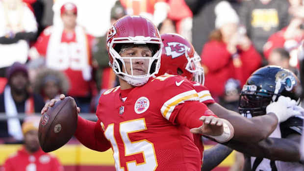 Kansas City Chiefs quarterback Patrick Mahomes